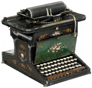 Sholes and Glidden typewriter